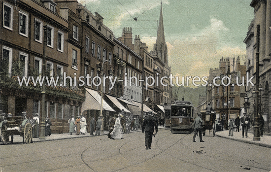 The High Street, Bath, Somerset. c.1912